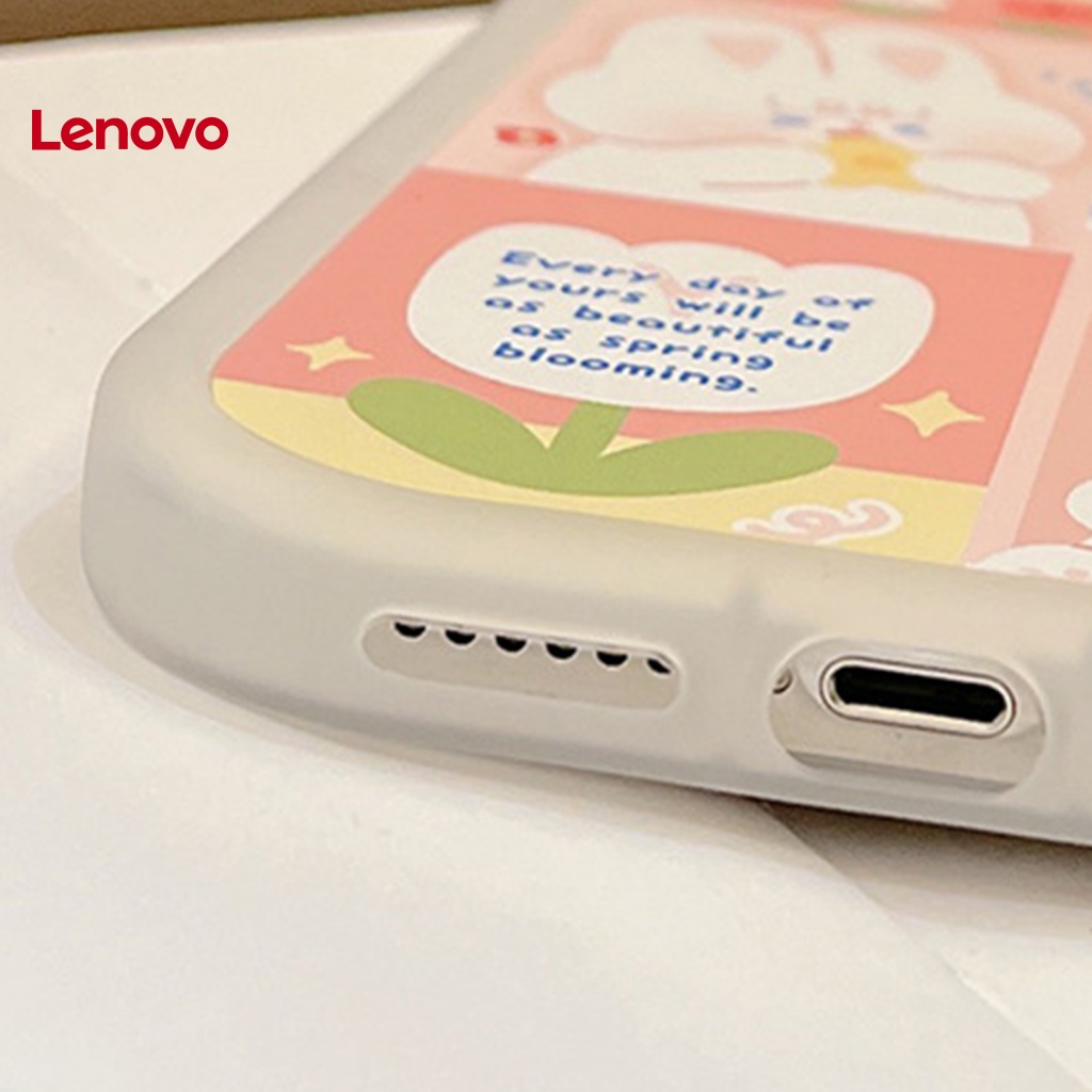 Ốp Điện Thoại TPU Dẻo Họa Tiết Hoạt Hình Chú Thỏ &amp; Hoa Hướng Dương Dễ Thương Chống Rơi / Trầy / Sốc Cho iPhone 13 / Mini / Pro