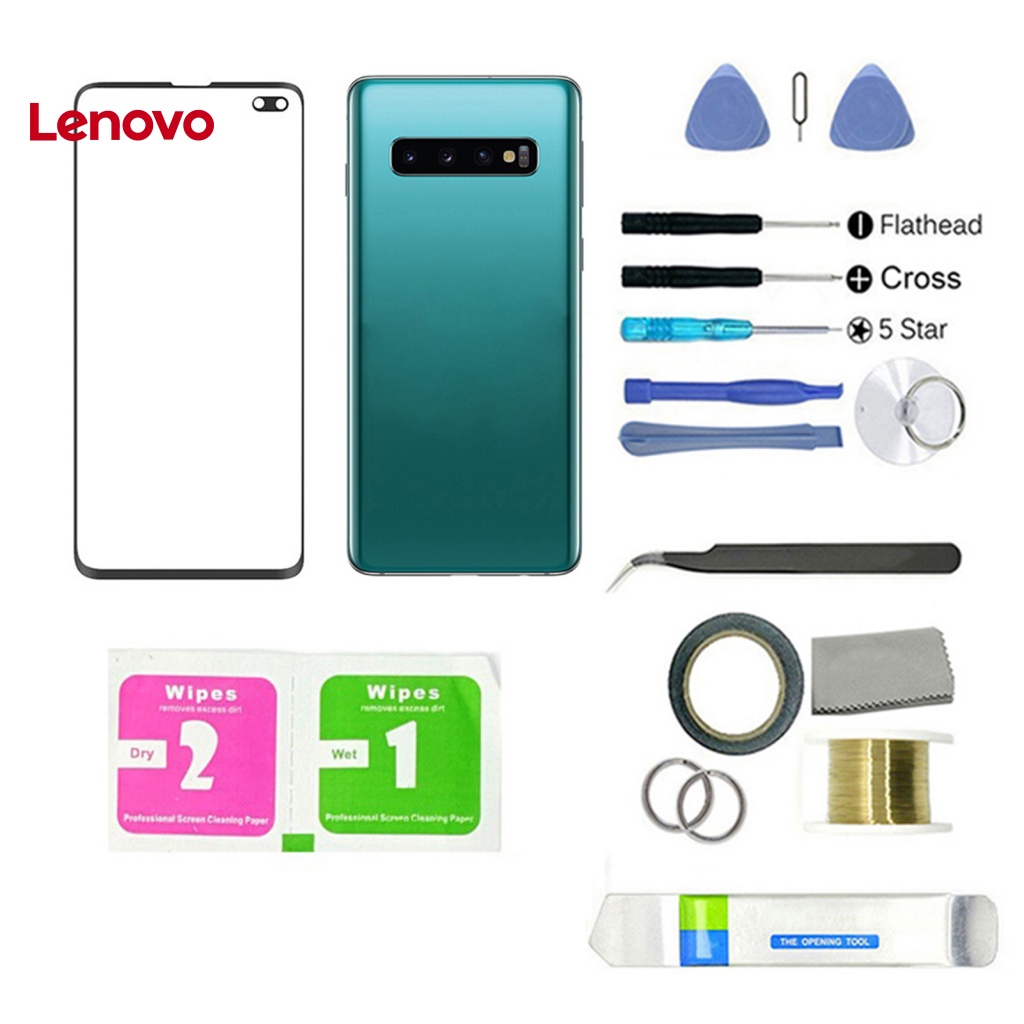 Bộ Dụng Cụ Thay Thế Màn Hình Cảm Ứng Chạm Hình Hoa Hướng Dương Cho Samsung Galaxy S10 Plus