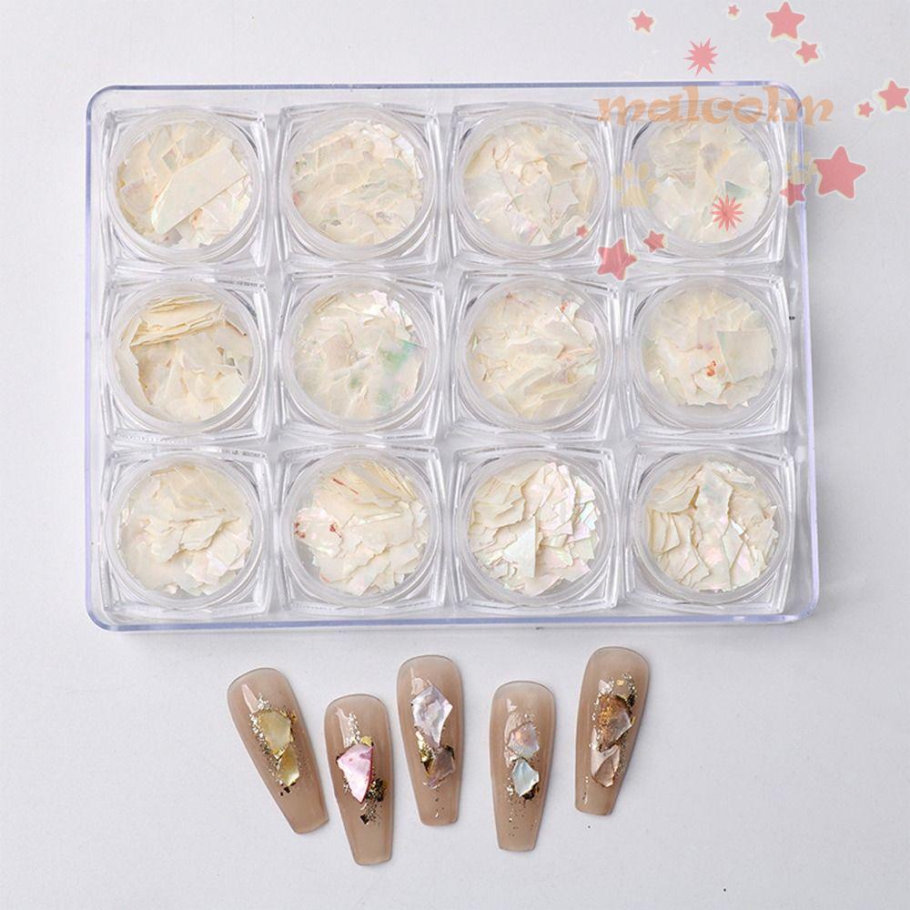 Vỏ Sò 3D Siêu Mỏng Trang Trí Móng Tay Nghệ Thuật DIY