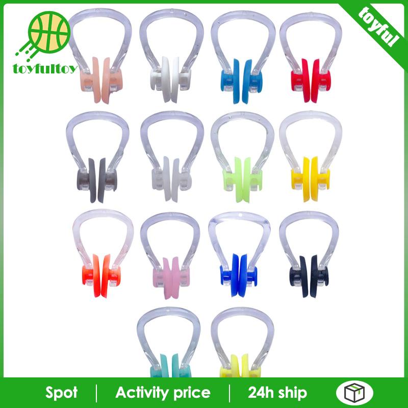 Set 14 Kẹp Mũi Bằng Silicone Bảo Vệ An Toàn Cho Bé Khi Đi Lặn