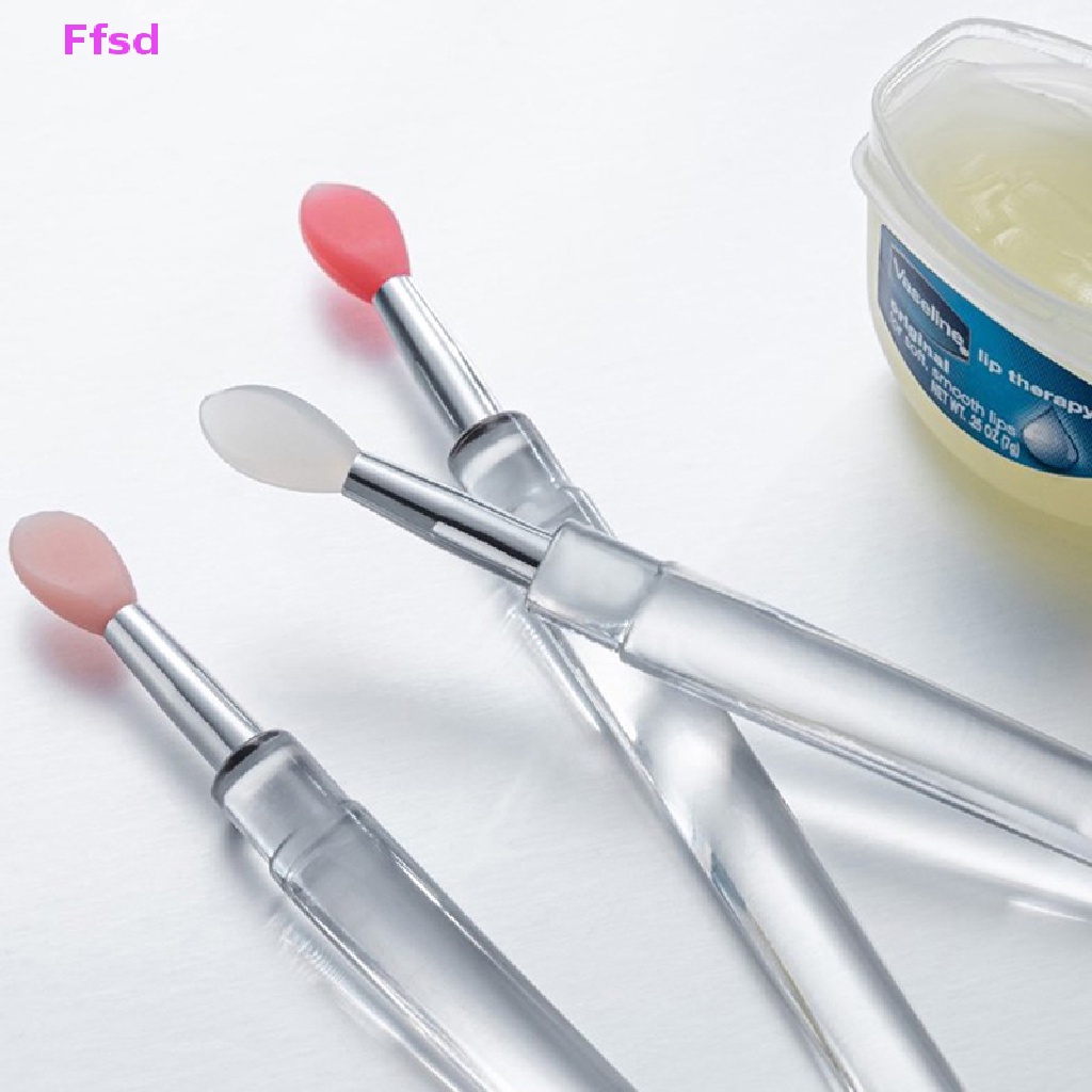 Bộ 3 Cọ Silicone Đắp Mặt Nạ Môi Chống Bụi Tiện Dụng