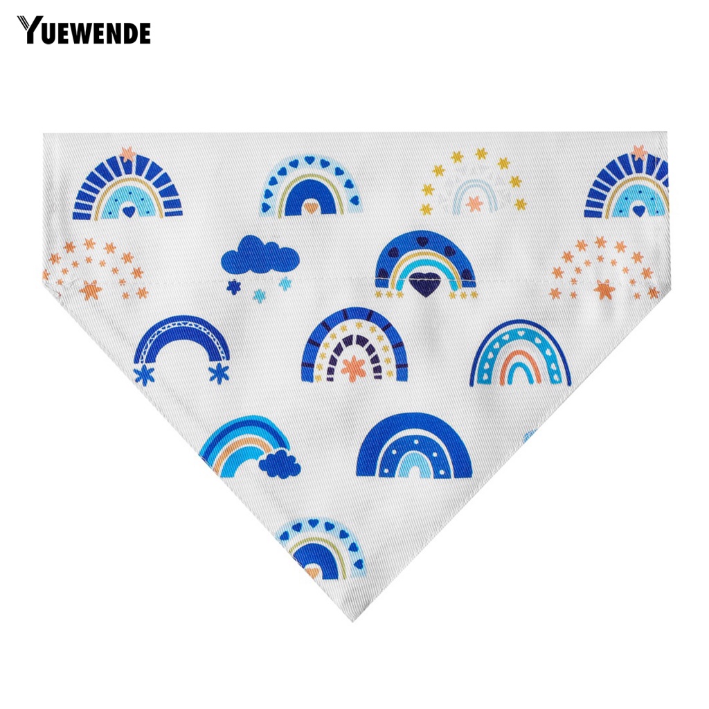 Ye.b Vòng Cổ Yếm Mềm Mại Mùa Hè Unisex Cho Thú Cưng