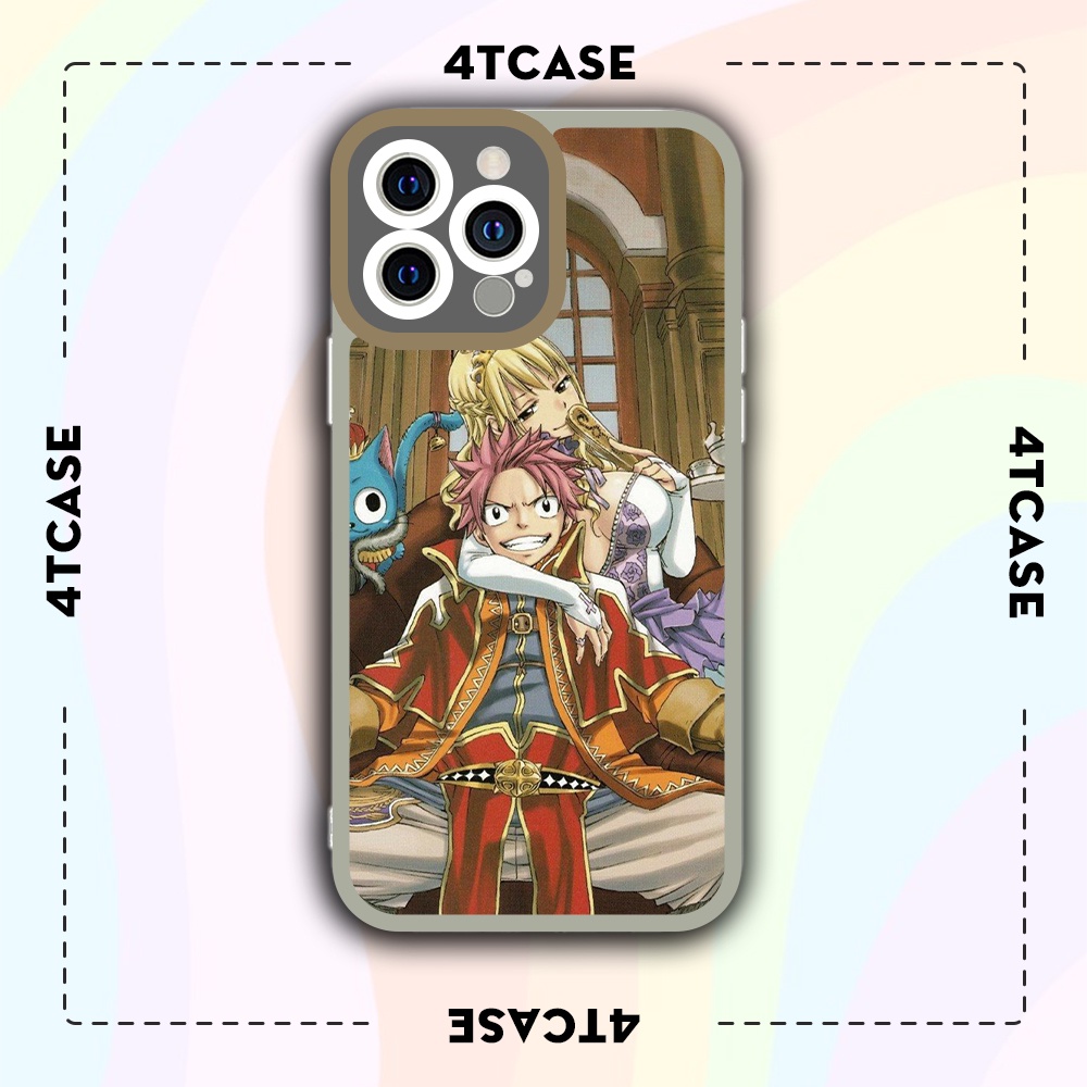 Ốp iphone cạnh vuông 4Tcase anime manga fairy tail 6/6s/7/7plus/8/8plus/x/xr/xs/11/12/13/pro/plus/promax/14prm