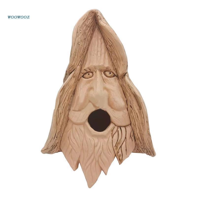 Nhà Chim Nhỏ Bằng Nhựa Resin Treo Trang Trí