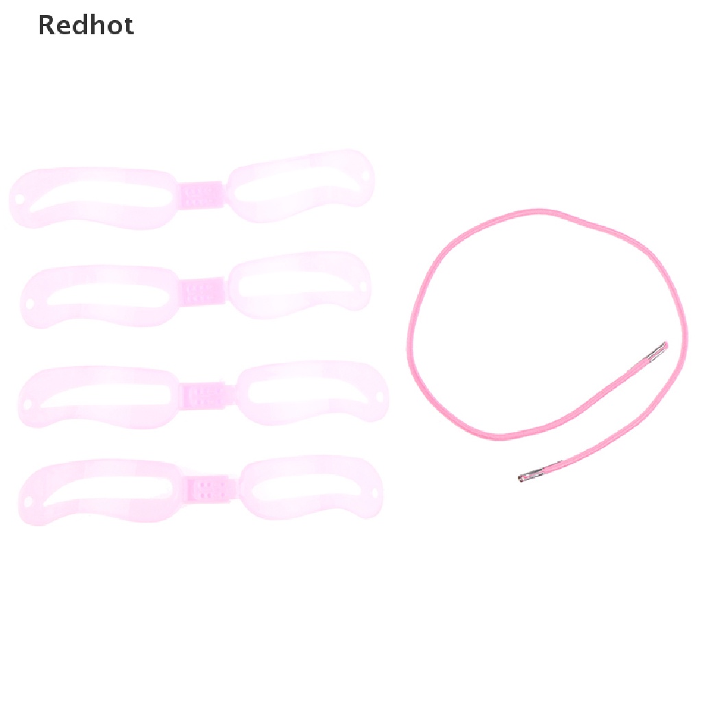 &lt; Redhot &gt; Thước Thẻ Xăm Lông Mày Nhân Tạo Nổi Bật Trang Điểm Vĩnh Viễn Diy