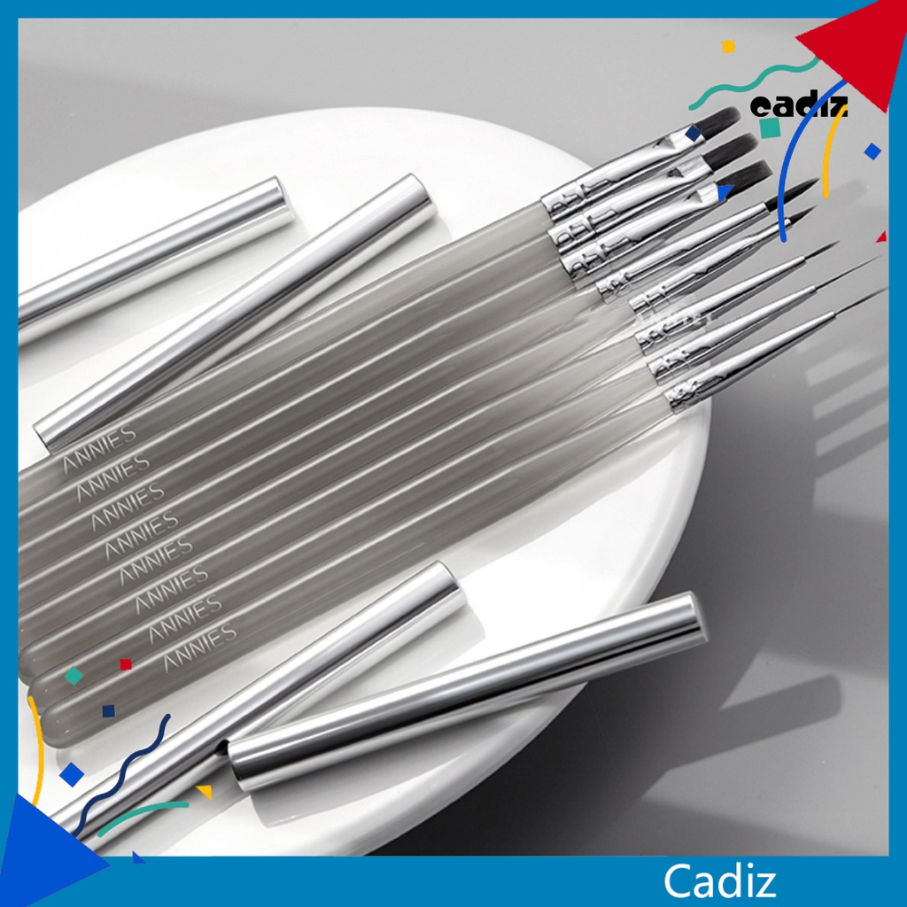 Cọ Vẽ Trang Trí Móng Nghệ Thuật Đầu Cọ Mềm Mại Linh Hoạt Chống Trầy Xước Tiện Dụng