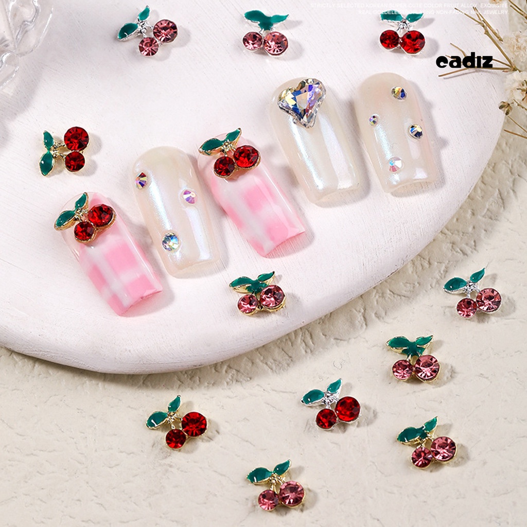 Set 10 Đá Đính Móng Tay Lấp Lánh DIY Không Rơi Dễ Sử Dụng