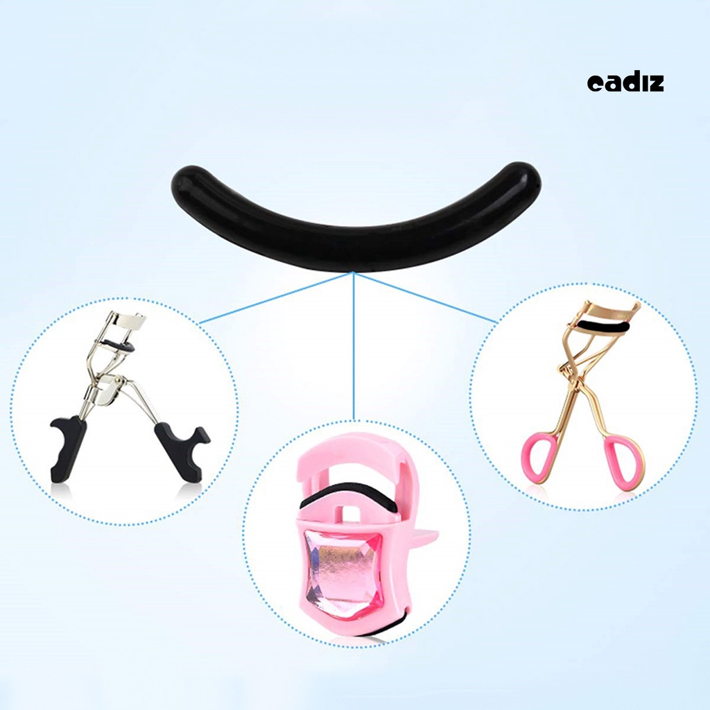 Set 6 Miếng Đệm Silicon Màu Đen Độ Đàn Hồi Cao Hỗ Trợ Uốn Cong Lông Mi Chuyên Nghiệp