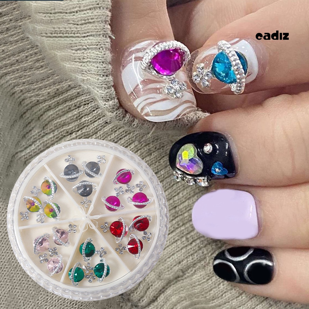 1 Hộp Đá 3D Tự Trang Trí Móng Tay Nghệ Thuật