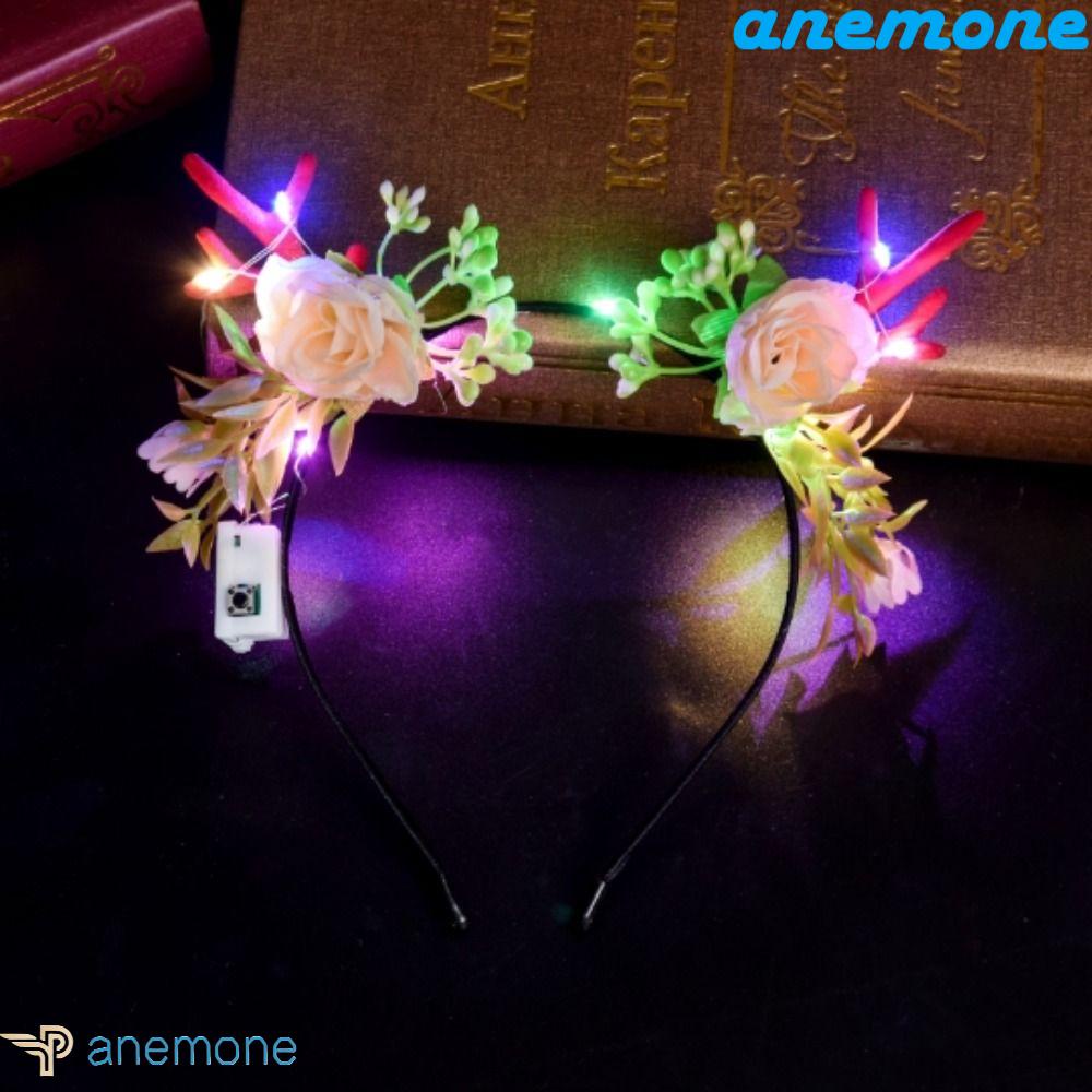 Băng Đô Cài Tóc Phát Sáng Phong Cách Hàn Quốc Ngọt Ngào Cho Nữ