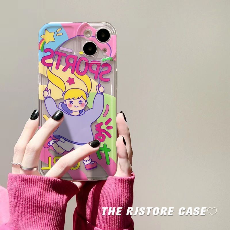 ✅Ốp Điện Thoại Trong Suốt Họa Tiết EXOB Dễ Thương Cho Iphone promax / 811 1213Pro / 7 14Plus 1213Pro