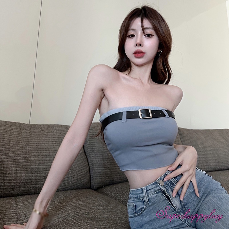 Áo Ống Mỏng Phong Cách Mỹ Thời Trang Mùa Hè Cho Nữ