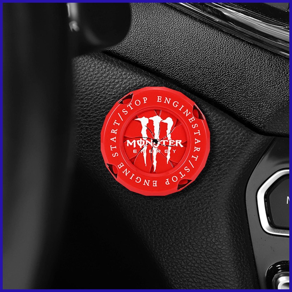 Vỏ Bảo Vệ Nút Khởi Động Xe Hơi / Xe Máy Xoay Được Trang Trí Nội Thất