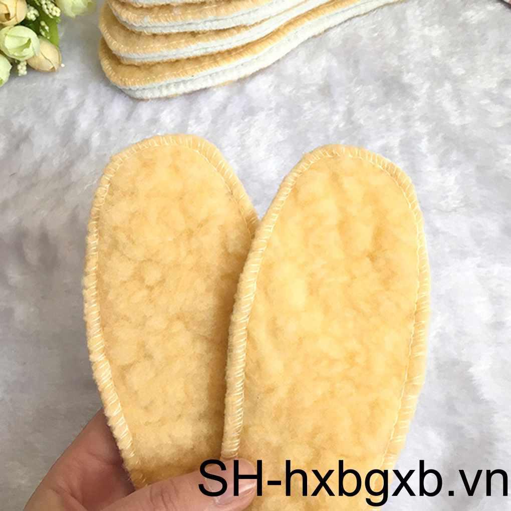 Set 5 Cặp Đế Lót Giày Giữ Ấm Chân Mùa Đông Mềm Mại