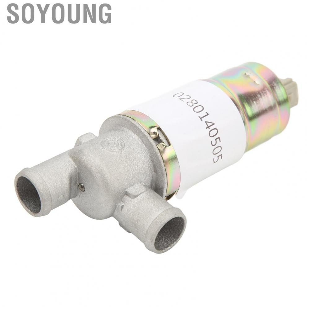 Soyoung Idle Air Control Valve Heavy Duty 0280140505 Fuel Injection High Efficiency for Car