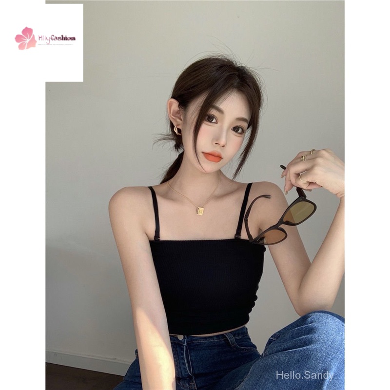 Áo Lót Hai Dây Có Mút Đệm Quyến Rũ Dành Cho Nữ