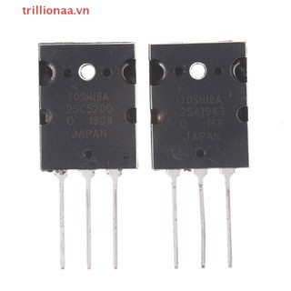 Trillionaa 1 cặp 2sa1943 & 2sc5200 pnp điện transistor vn