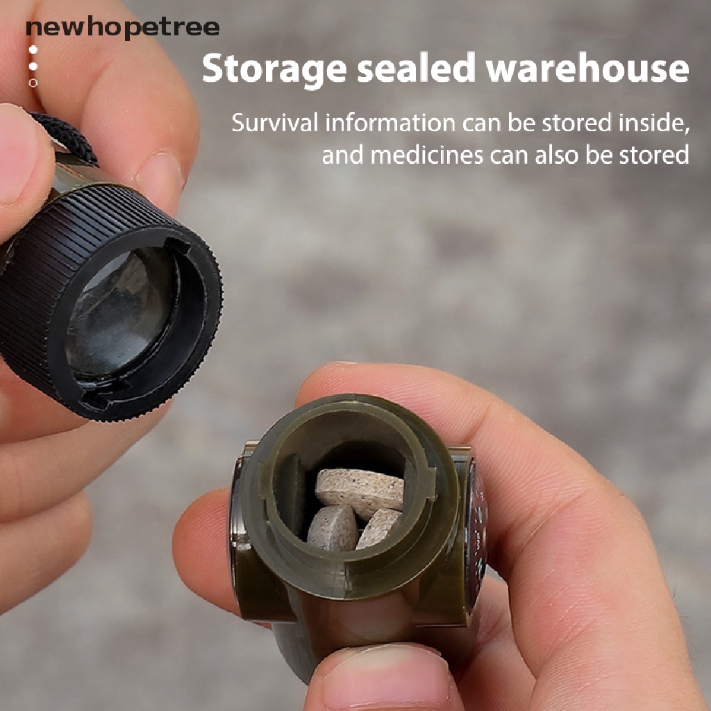 Còi Đa Năng 7 Trong 1 Dùng Cho Các Hoạt Động Ngoài Trời