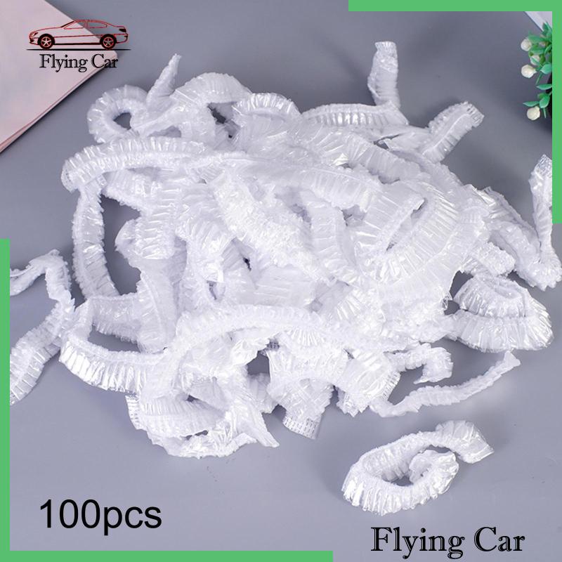 Set 100 Mũ Tắm Trùm Đầu Chống Thấm Nước Sử Dụng Một Lần