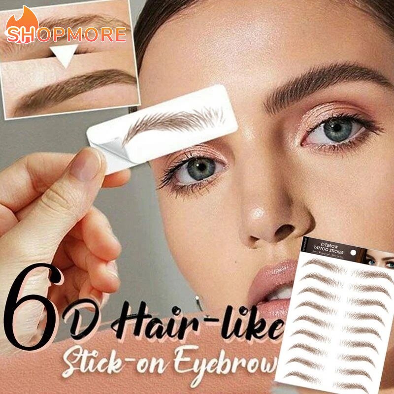 Miếng Dán Xăm Lông Mày Tatoos Bán Vĩnh Viễn Chống Nước Lâu Trôi