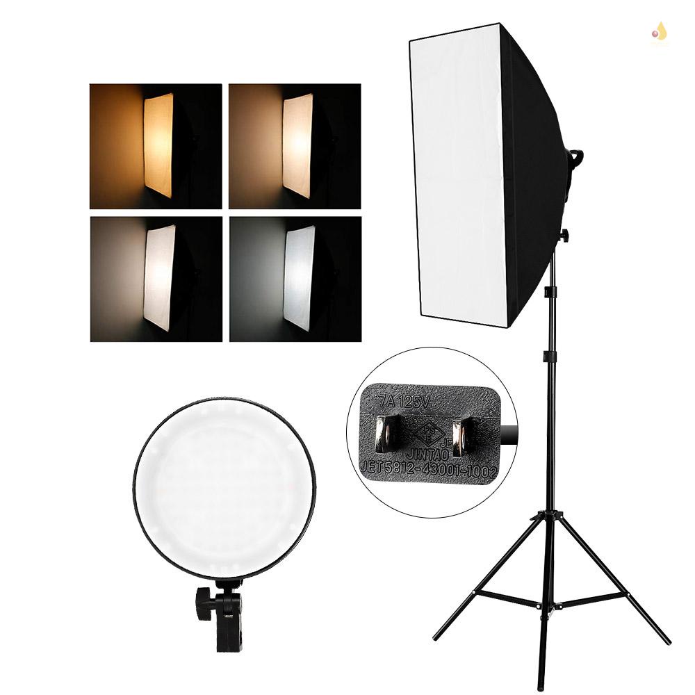 Hộp Đèn LED Mềm Chụp Ảnh Studio 20 * 28 Inches 45W 2700K / 5500K Có Thể Điều Chỉnh Độ Sáng