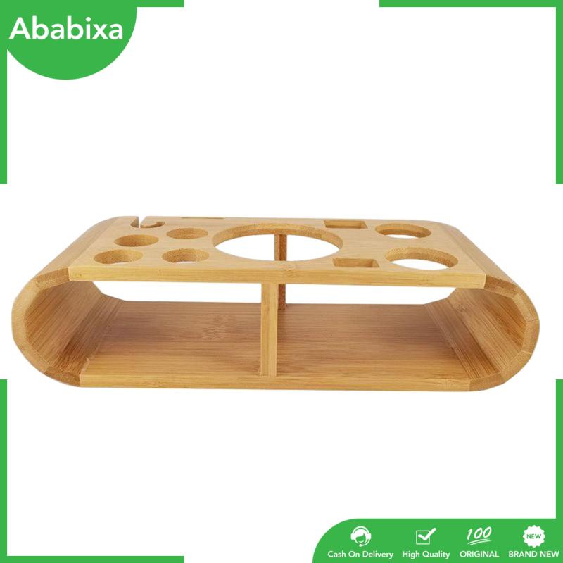 Giá Đỡ Bình Lắc Cocktail Bằng Tre Để Bàn Tiện Lợi