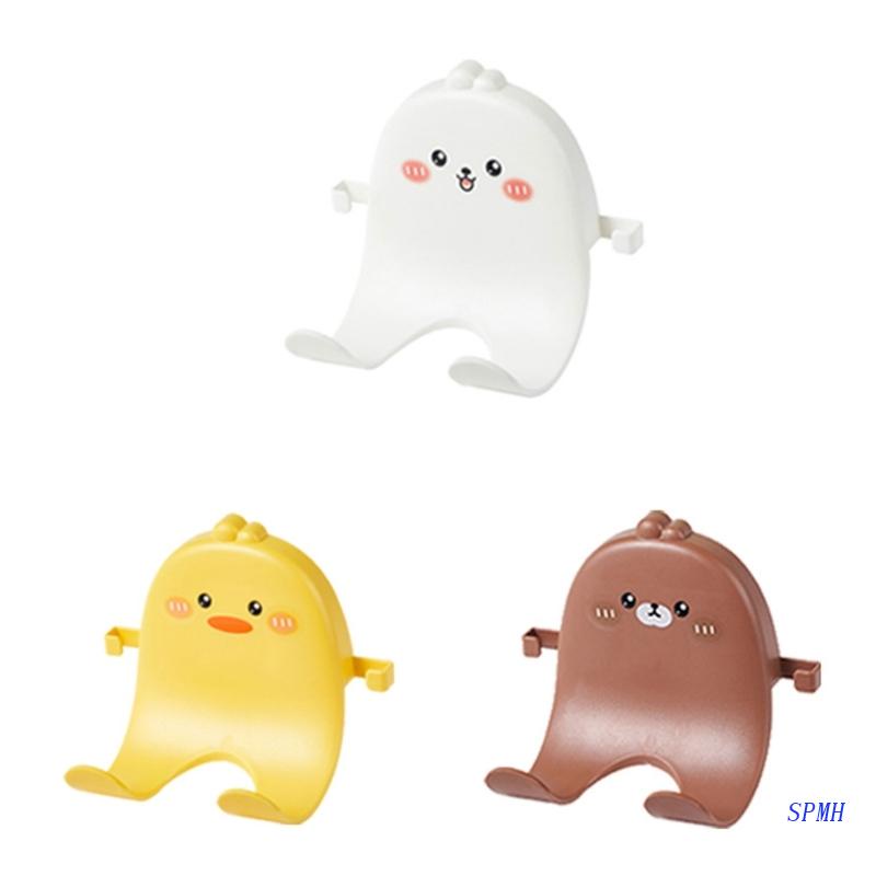 Giá Treo Máy Sấy Tóc Gắn Tường Họa Tiết Hoạt Hình Dễ Lắp Đặt Tiện Dụng Cho Nhà Tắm