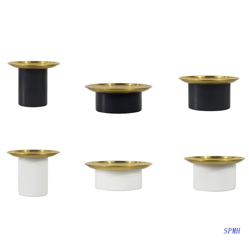 Hộp Đựng Đồ Bằng Kim Loại Hình Tròn Có Nắp Đậy Tiện Dụng Cho Gia Đình / Quán Bar