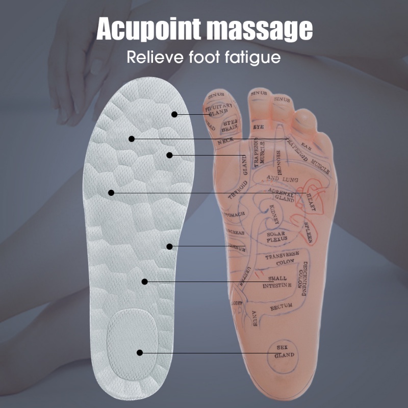 Miếng Lót Giày Cotton Siêu Mềm Co Giãn Thoáng Khí Giảm Xóc Dành Cho Nam Và Nữ