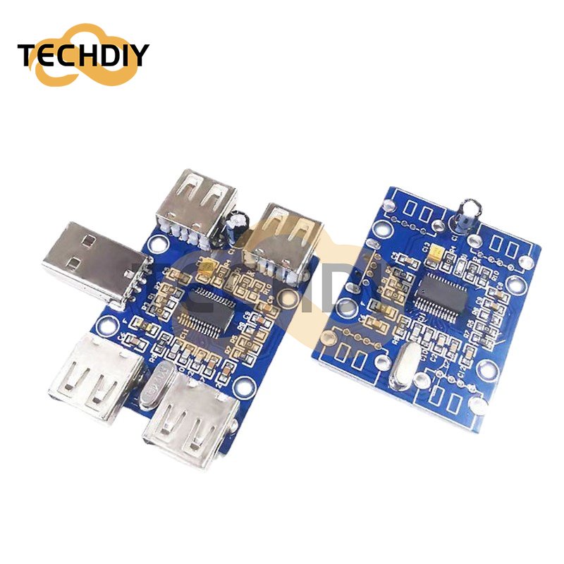 Mô-đun Mở Rộng USB HUB 2.0 DC 5V GL850G Giao Diện 4 Cổng