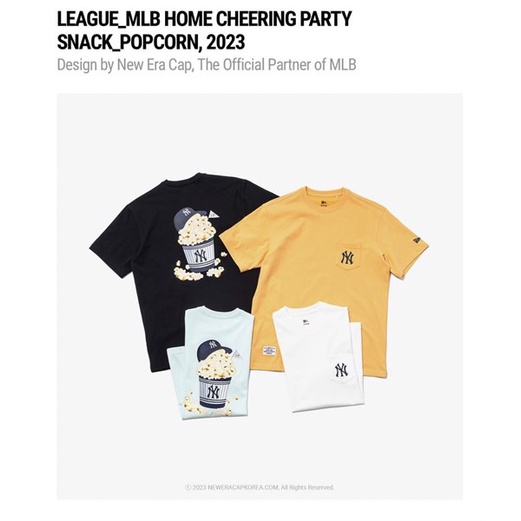 Áo phông NewErra - popcorn - hàng dư full