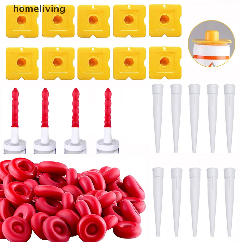 Set 10 / 40 Nắp Đậy Kín Giúp Tiết Kiệm Không Gian Tiện Dụng