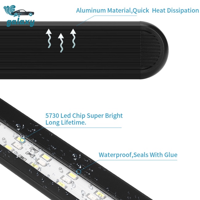 Galaxy Đèn Led Kẹp 3 Chế Độ 3h / 6h / 12h Cho Bể Cá Cảnh