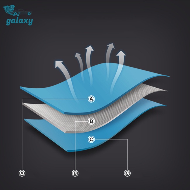 Galaxy Bộ Áo Vest + Dây Dắt Có Khóa Điều Chỉnh Thoáng Khí Chống Thoáng Khí Thoải Mái Cho Mèo