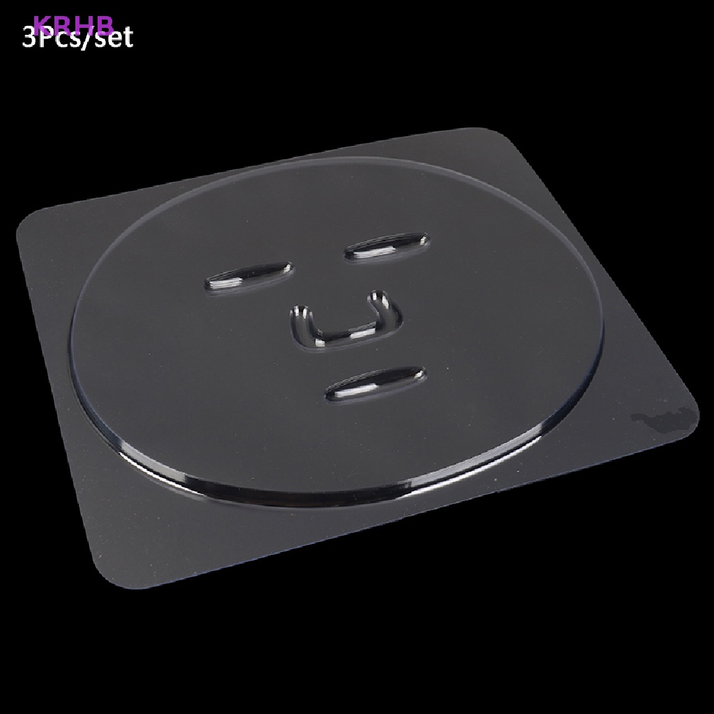 Bộ 3 Khuôn Làm Mặt Nạ Bằng Nhựa PVC Tiện Dụng