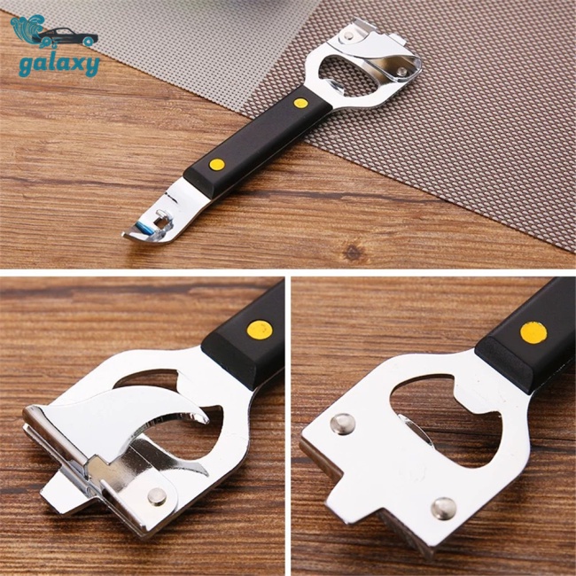 Galaxy Dụng Cụ Mở Nắp Chai Đa Năng Bằng Thép Không Gỉ