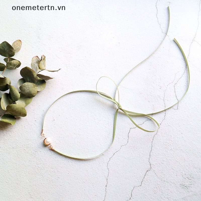 Vòng Cổ Choker Vải Nhung Mặt Hình Trái Tim Dễ Thương Cho Nữ