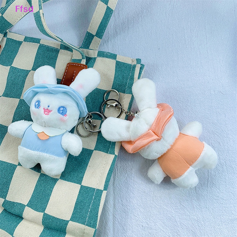 {Ffsd} Mới Móc Khóa Thỏ Nhồi Bông Xinh Xắn Thời Trang Trang Trí Túi Xách Quà Tặng Ngọt Ngào * Hàng Bán Chạy