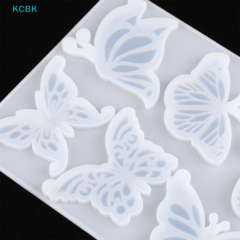 1 Khuôn Silicone Hình Bướm Làm Trang Sức Thủ Công