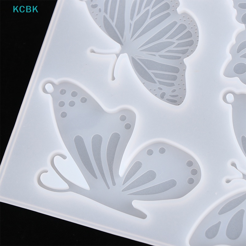 1 Khuôn Silicone Hình Bướm Làm Trang Sức Thủ Công