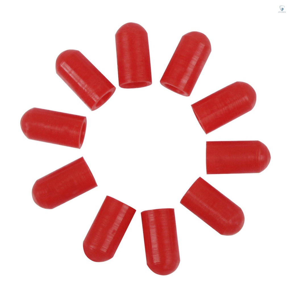 Set 10 Vỏ Bọc Đầu Trống Bằng Silicone Chống Ồn Tiện Dụng