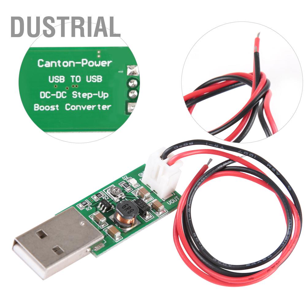 7W USB DC 5V đến 6V 9V 12V 15V Có Thể Điều Chỉnh Điện Áp Đầu Ra Bước Lên Bảng DC-DC Tăng Cường Bộ Chuyển Đổi Dustrial J.