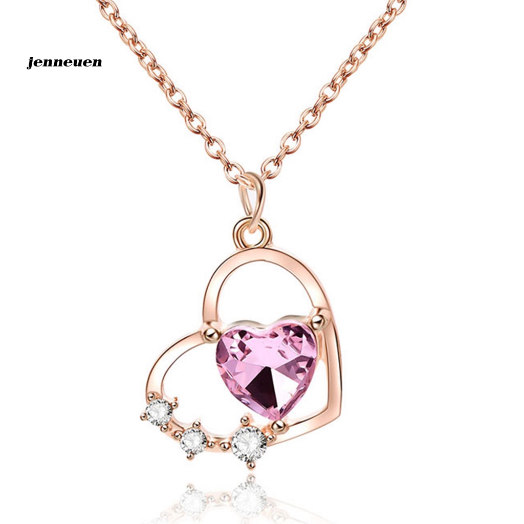 1 Bộ Vòng cổ Và Bông Tai Đính Đá Lấp Lánh Dành Cho Cô Dâu