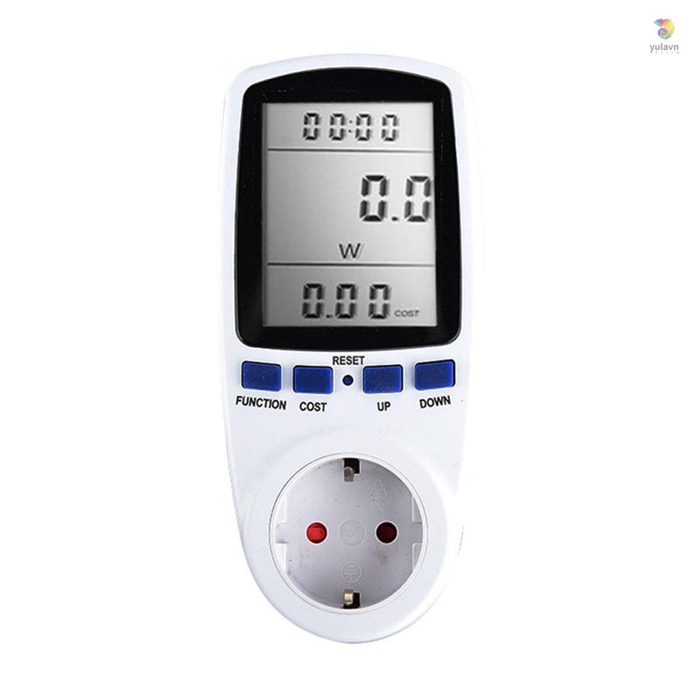 Thiết Bị Phân Tích Công Suất Điện Kwh Màn Hình LCD Kỹ Thuật Số