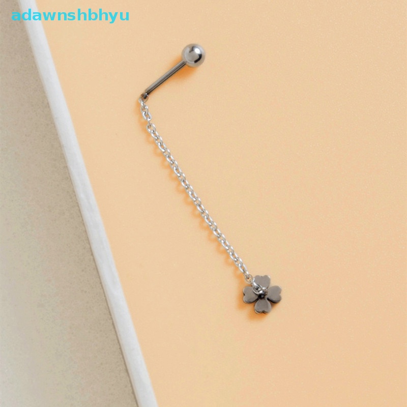 Khuyên Tai Dáng Dài Tua Rua Phong Cách adawnshbhyu Đơn Giản Cho Nữ