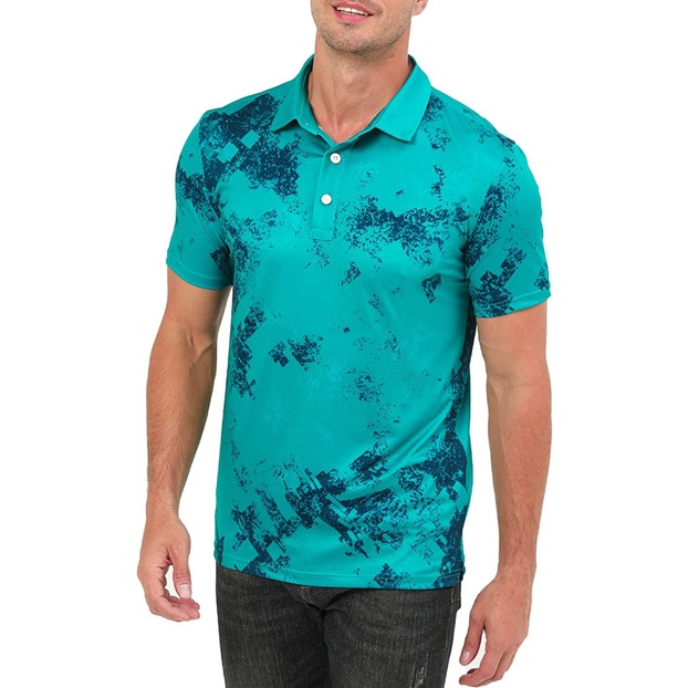 Áo polo Tay Ngắn Có Cổ Thoáng Khí Phong Cách Thể Thao Thời Trang Cho Nam