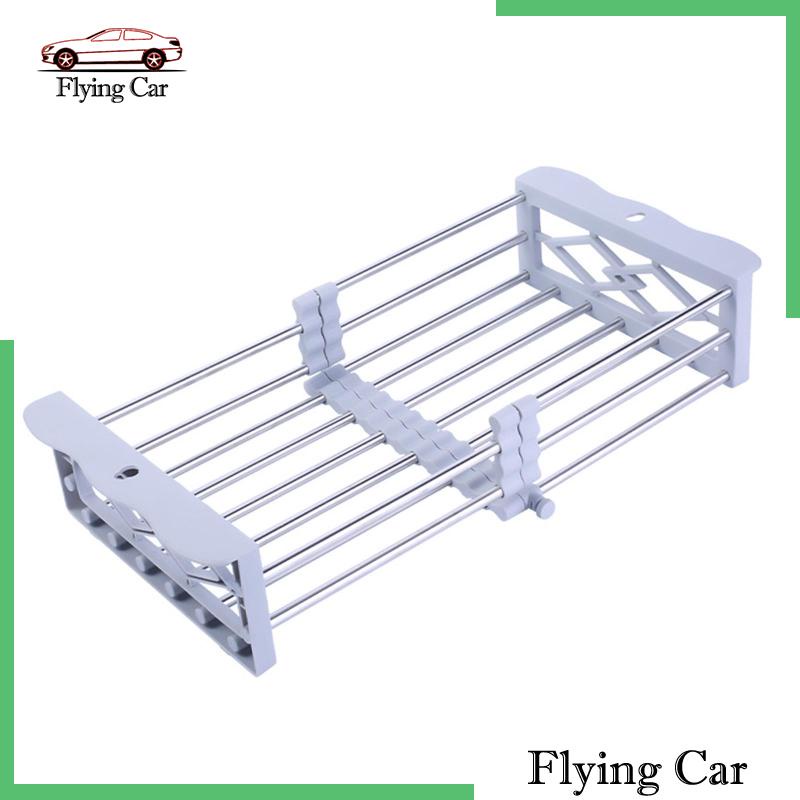 [Lzdjfmy2] Rổ Đựng Chén Dĩa Thoát Nước Tay Cầm Linh Hoạt Thoải Mái Dễ Giặt R