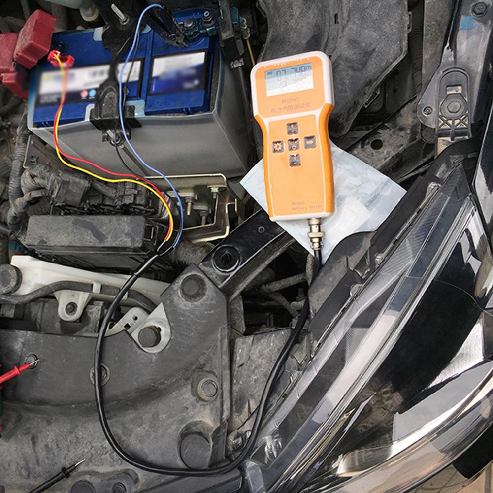 Thiết Bị Kiểm Tra Điện Áp Pin Cầm Tay RC3563 200 100V 3 Số Độ Chính Xác Cao