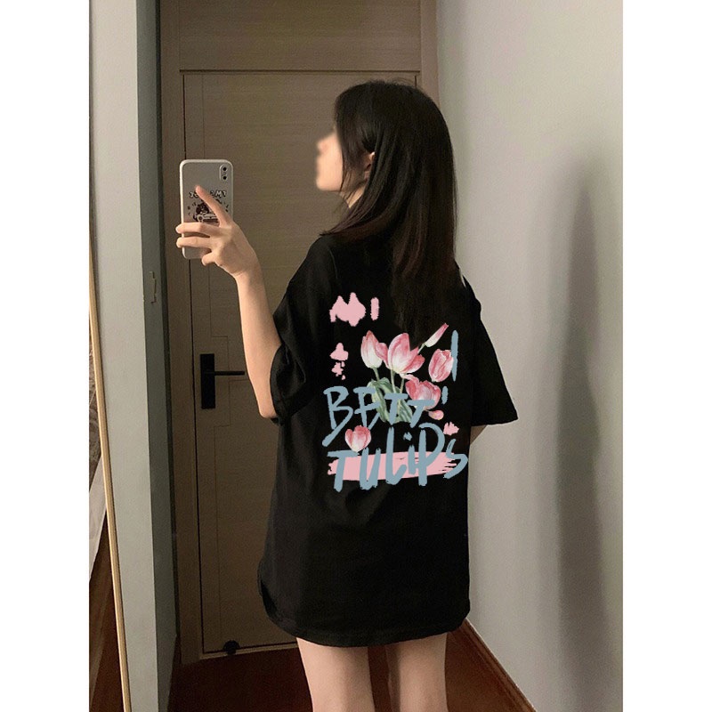 Áo Thun Unisex 100% Cotton Nguyên Chất Ngắn Tay Phong Cách Hàn Quốc Mới NRVP 2023