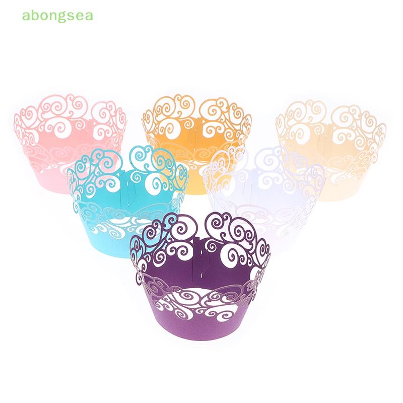 Set 50 Cốc Giấy Đựng Bánh Cupcake Tiện Dụng